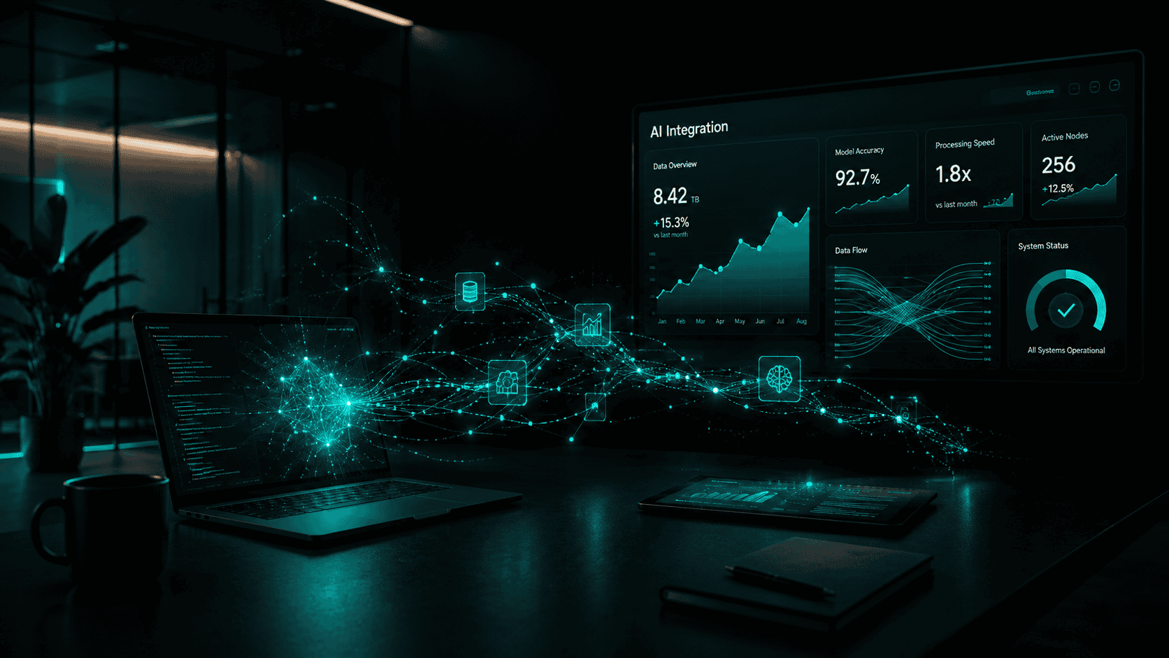 We make AI work for your business. — Delpuma AI consulting service